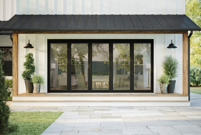 outside doors