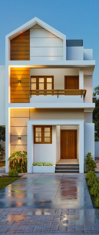 vertical home exterior